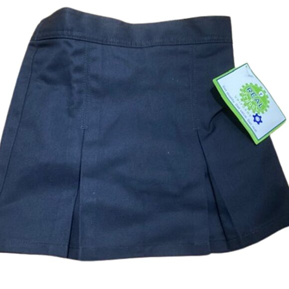 2 Navy Blue Girls Pleated Scooters Size 6 NWT - Picture 6 of 8